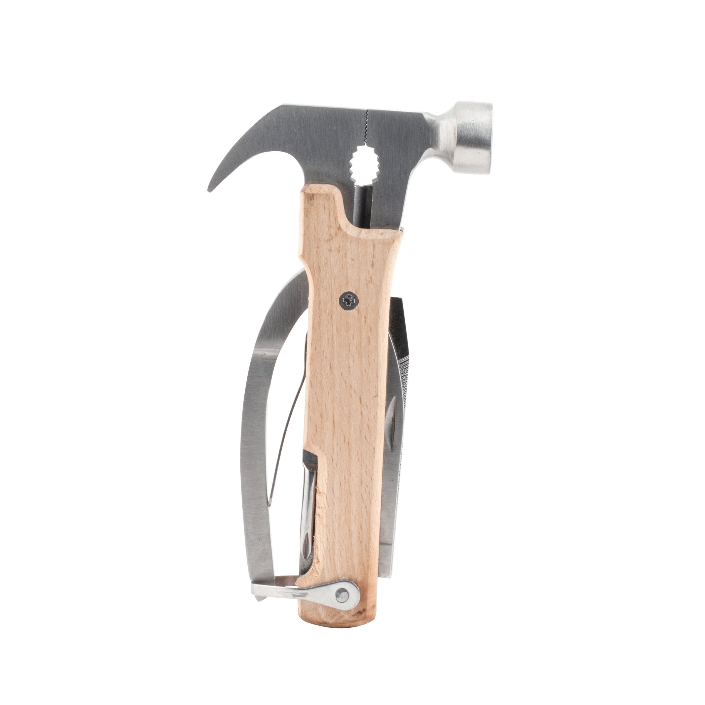 Wood Multi Function Hammer Tool – Kikkerland B.V