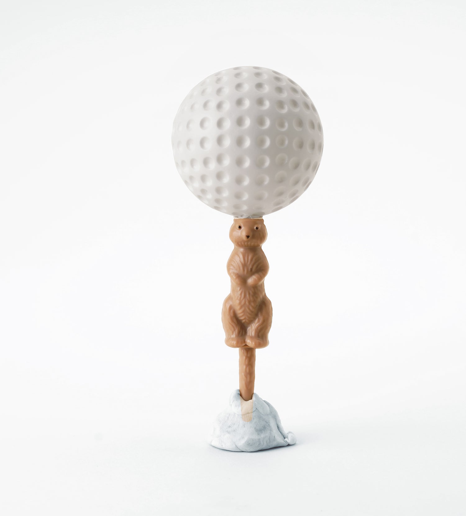 Gopher the Caddie Golf Tee