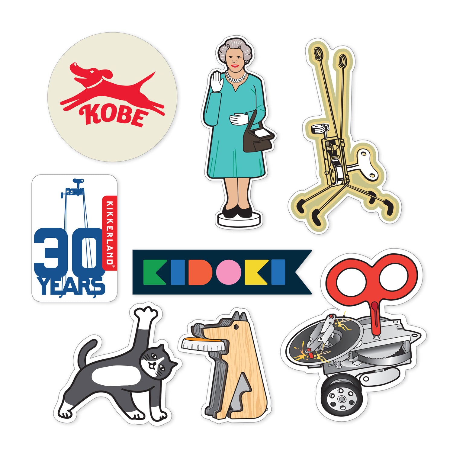Kikkerland Sticker Pack