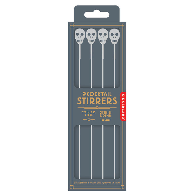 SKULL COCKTAIL STIRRERS