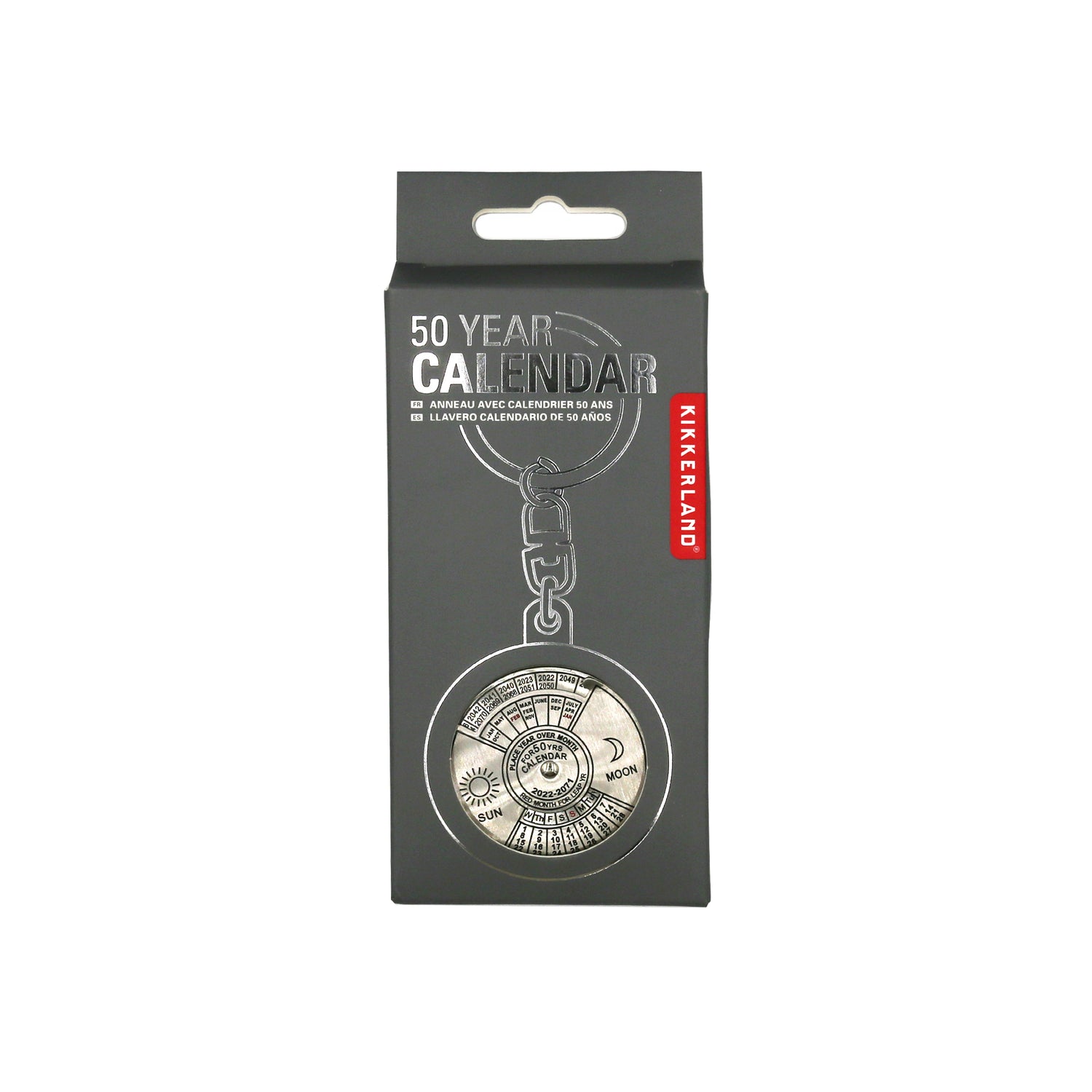50 Year Calendar Keyring