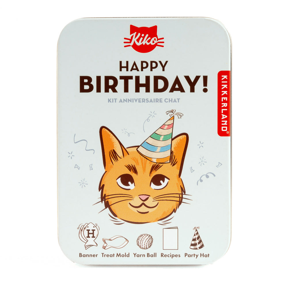 Kiko Cat Happy Birthday Kit