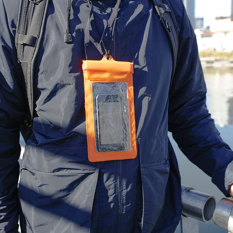 Waterproof Phone Bag Orange