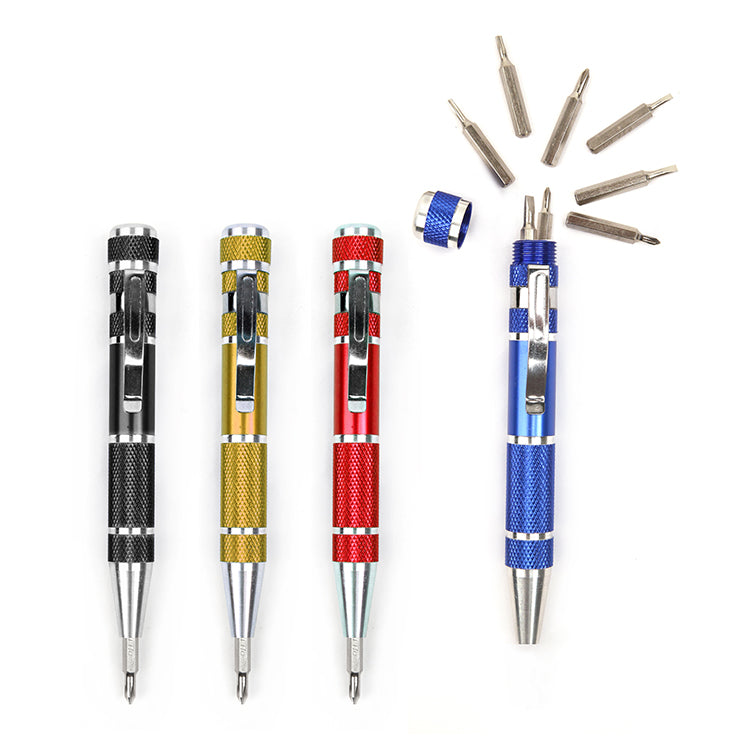 PRECISION 8-IN-1 SCREWDRIVER ASSORTED