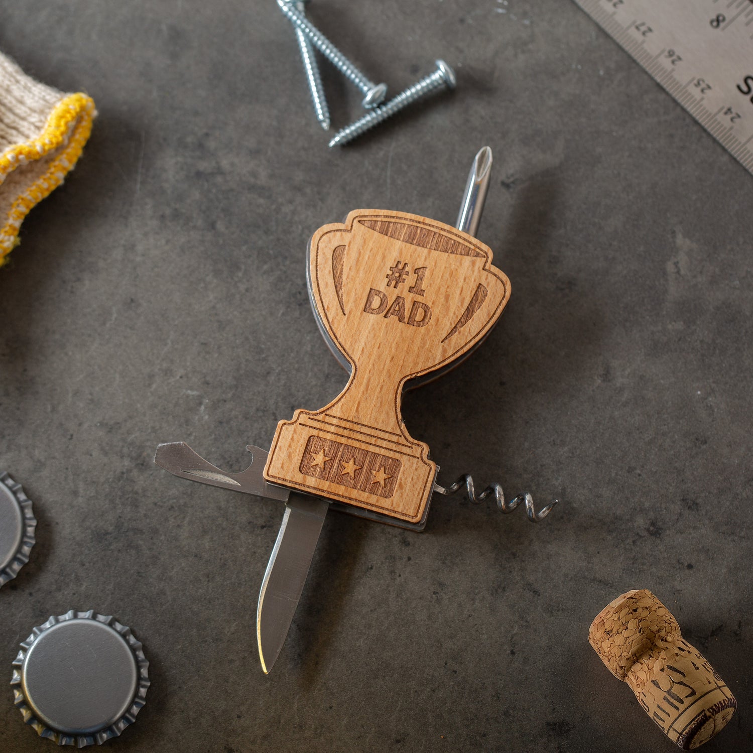 #1 Dad Trophy Multi-tool