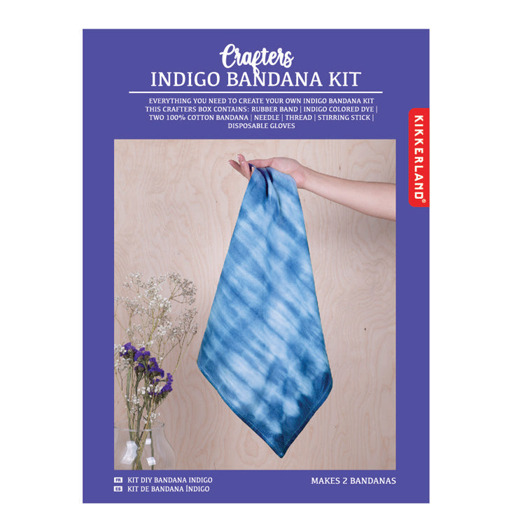 Crafters Indigo Bandana Kit