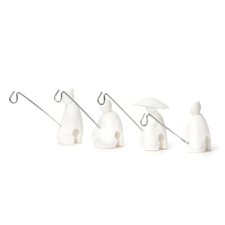 Tea Holder Fisherman S/4