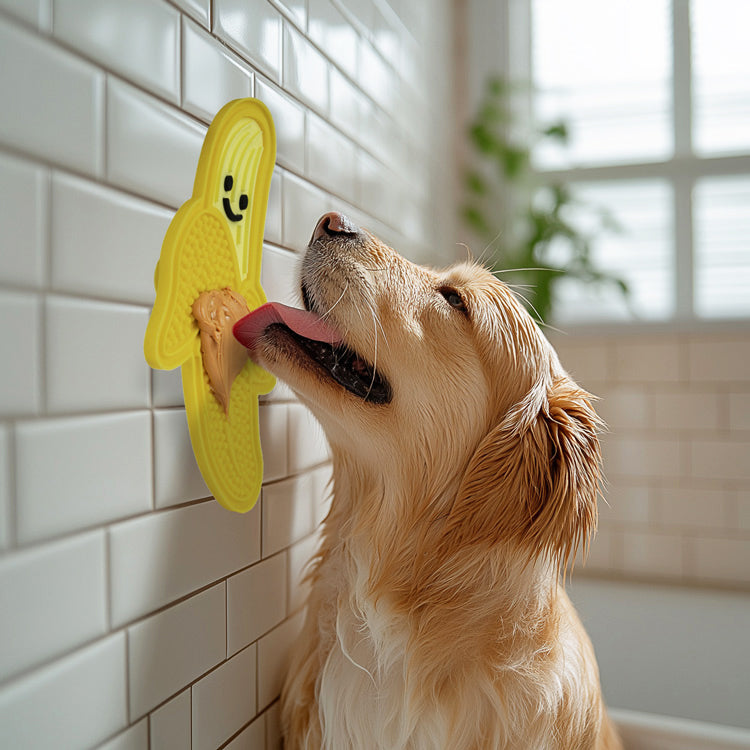 banana lick mat