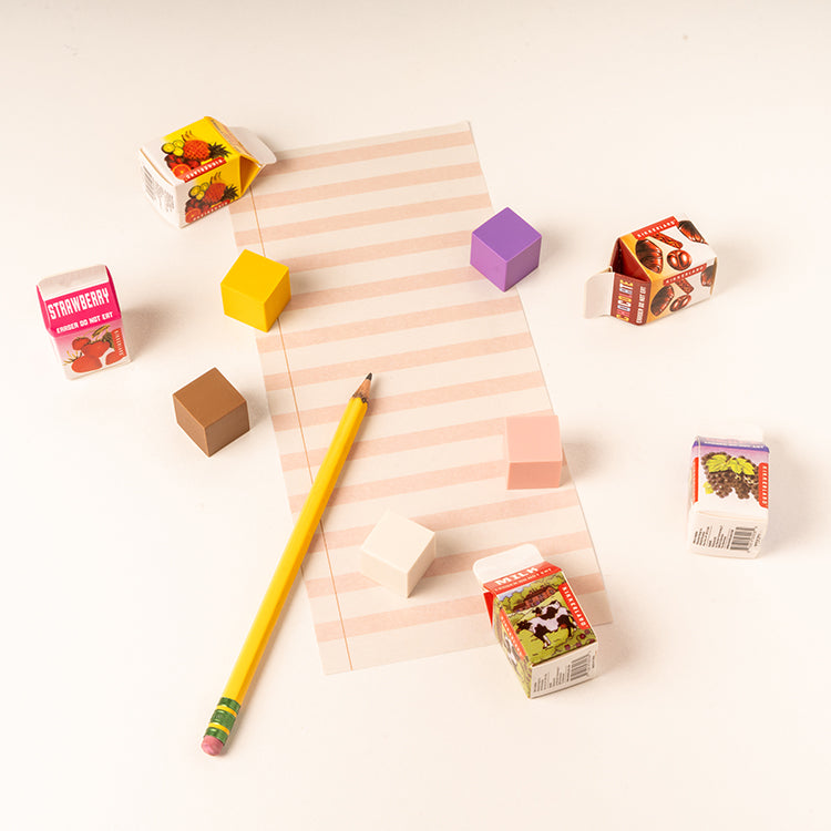 Scented Erasers 5 Per Set