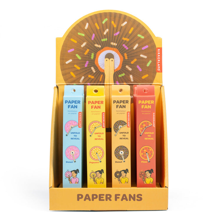 Food Paper Fans
