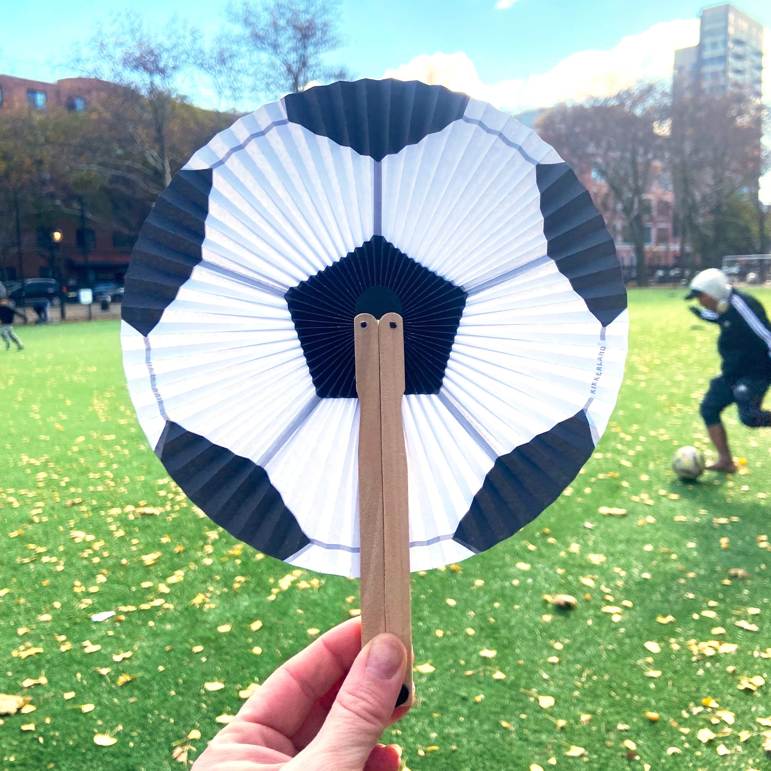 Football Paper Fan