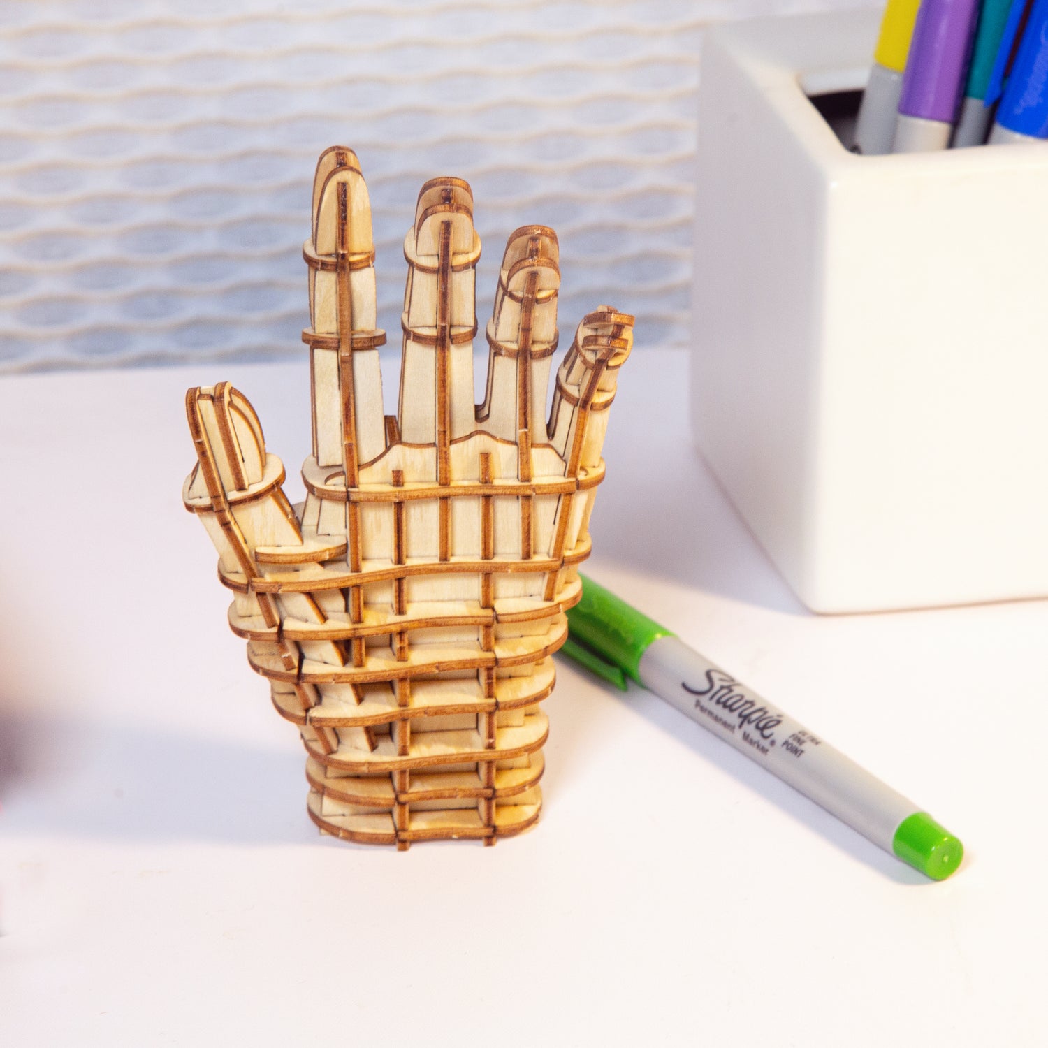 Hand 3d Wooden Puzzle