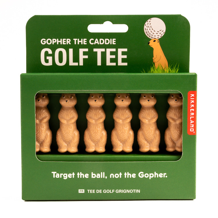 Gopher the Caddy Golf Tee
