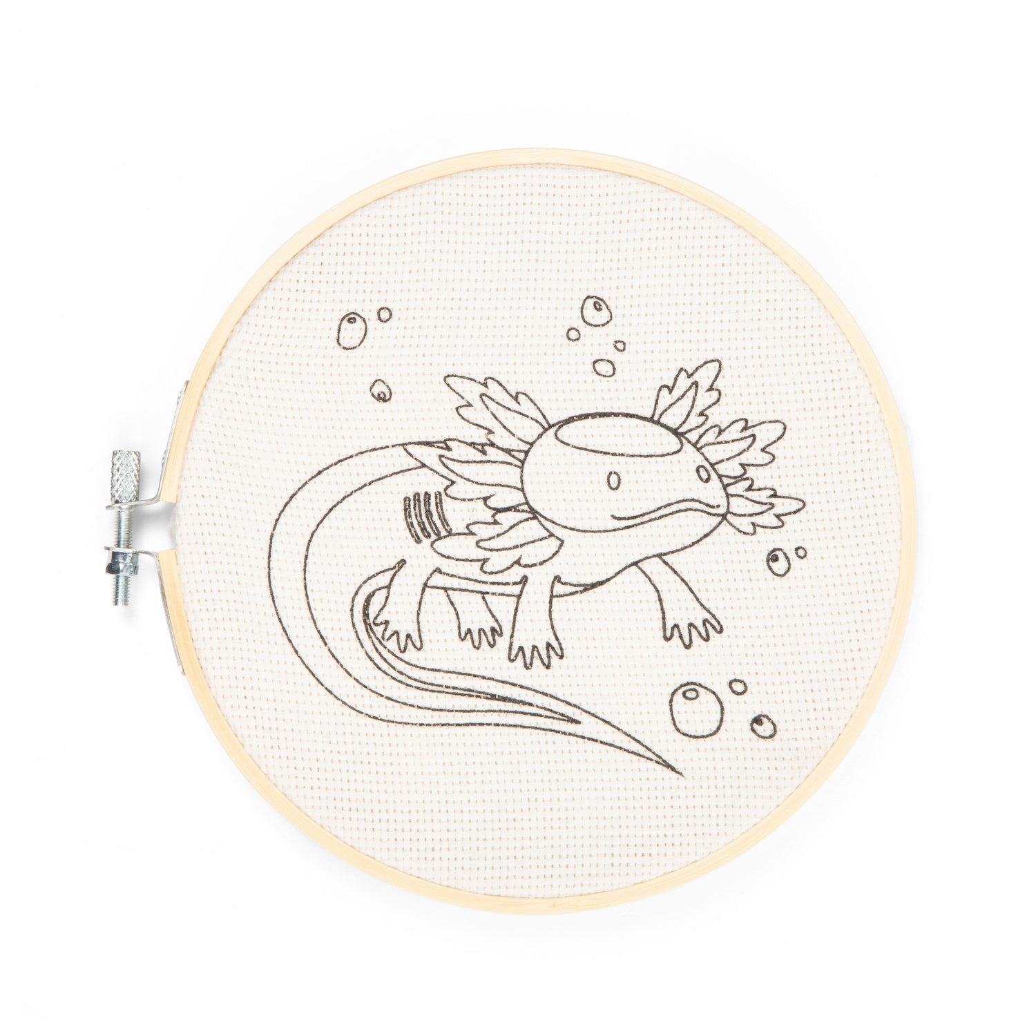 Axolotl Punch Needle