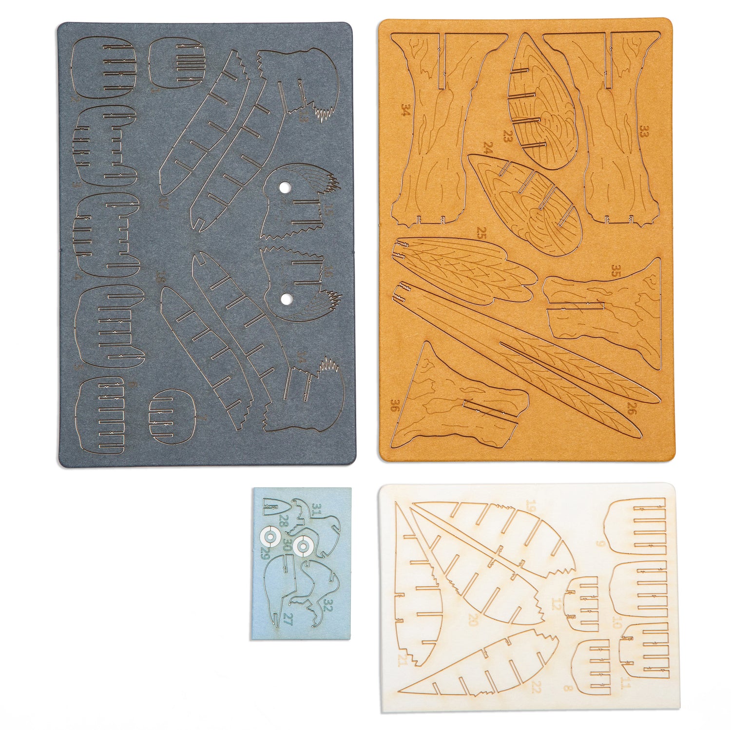 Paradise Flycatcher 3D Puzzle