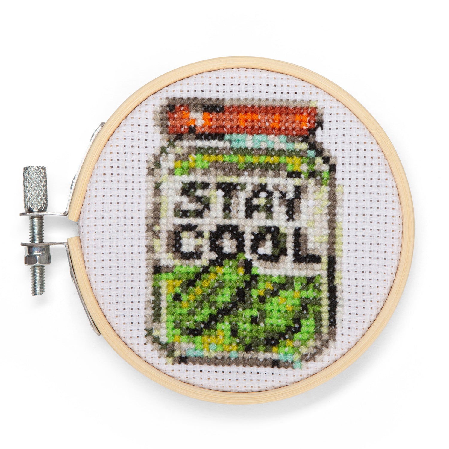 Pickle Mini Cross Stitch Embroidery
