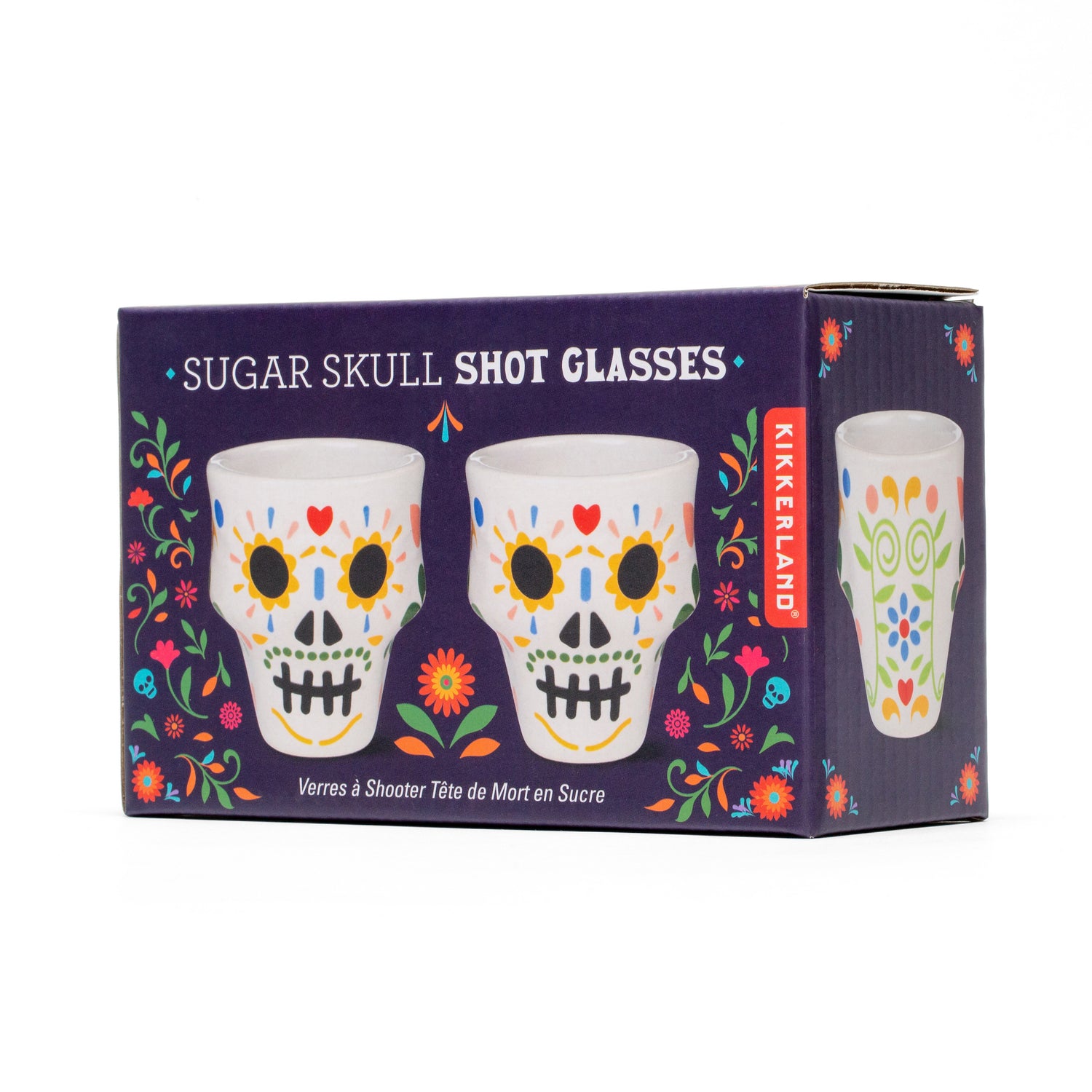 Sugar Skull Shot Glasses