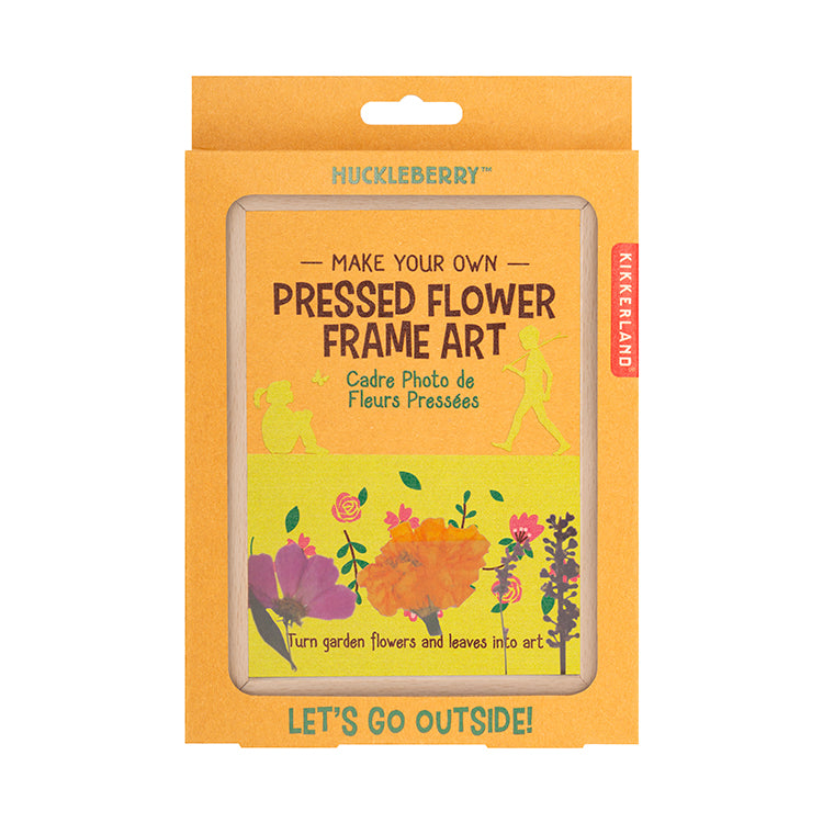 HUCKLEBERRY PRESSED FLOWER FRAME