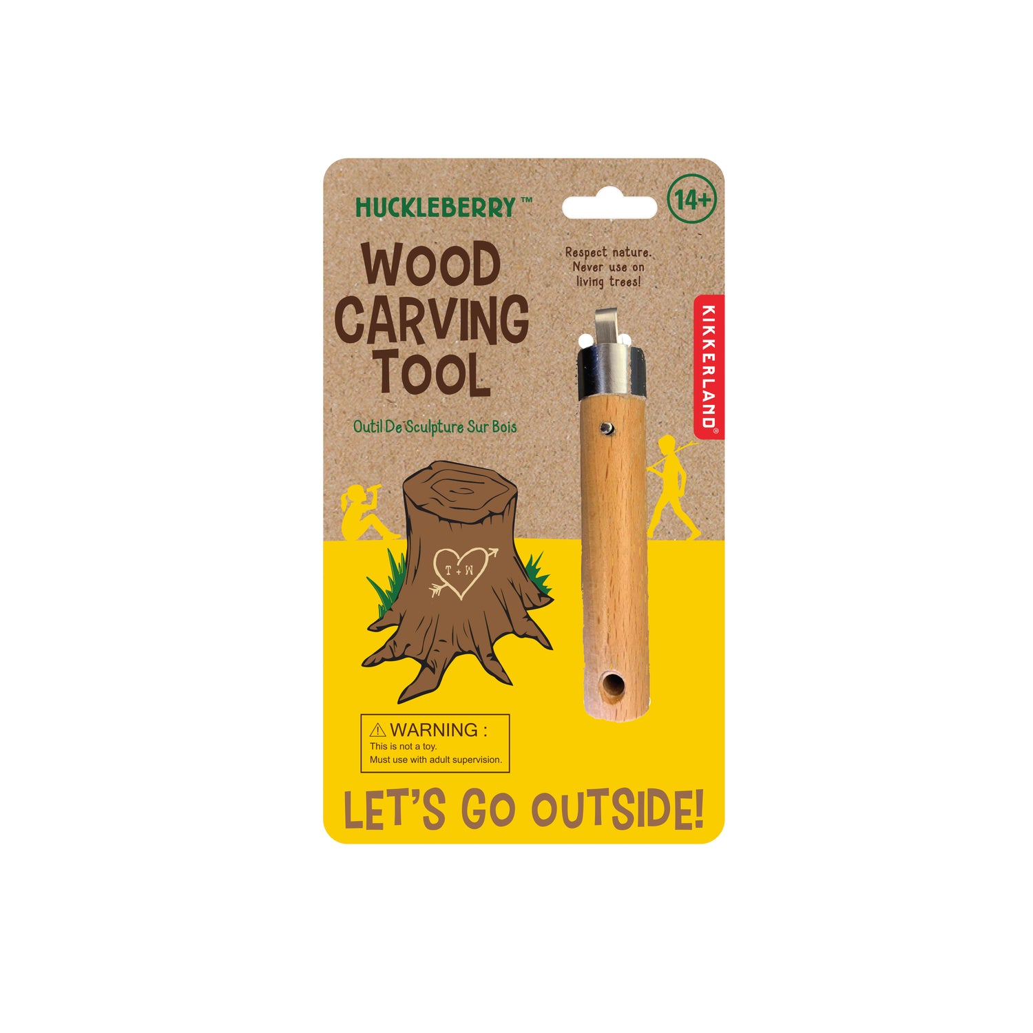 Huckleberry Wood Carving Tool