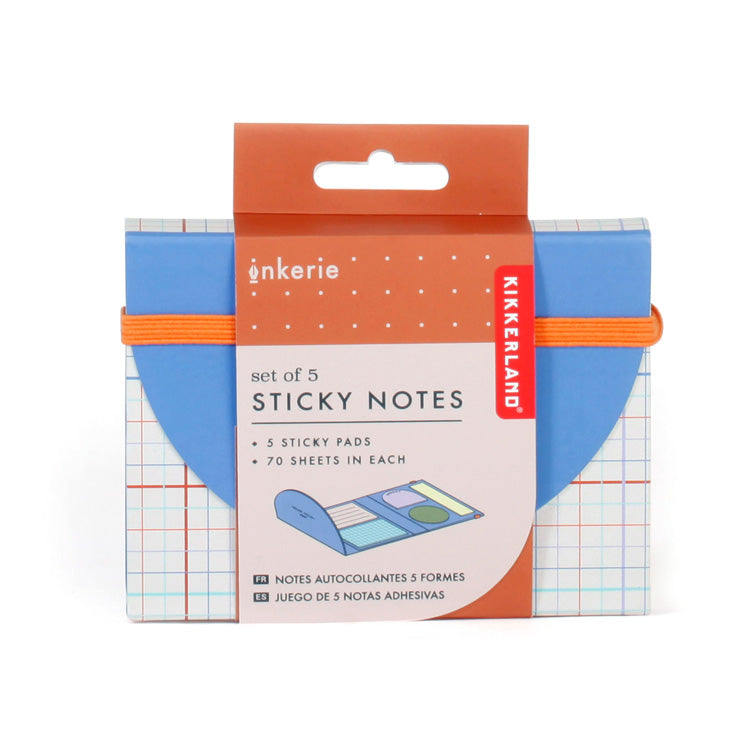 Set Of 5 Sticky Notes