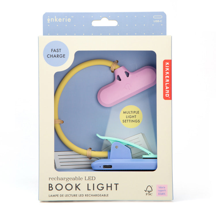 Inkerie Rechargeable LED Book Light
