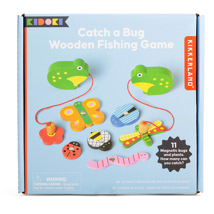 Catch a Bug Wooden Fishing Game