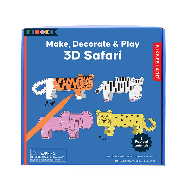 Make,Paint&Play-3D Safari FSC100%
