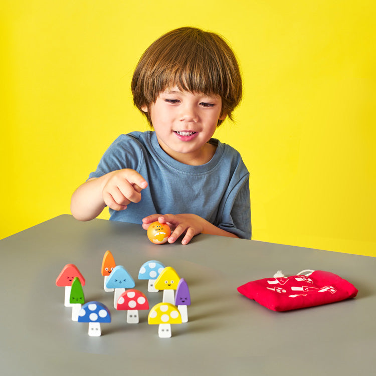 It's a Strike!Mini Mushroom Bowling
