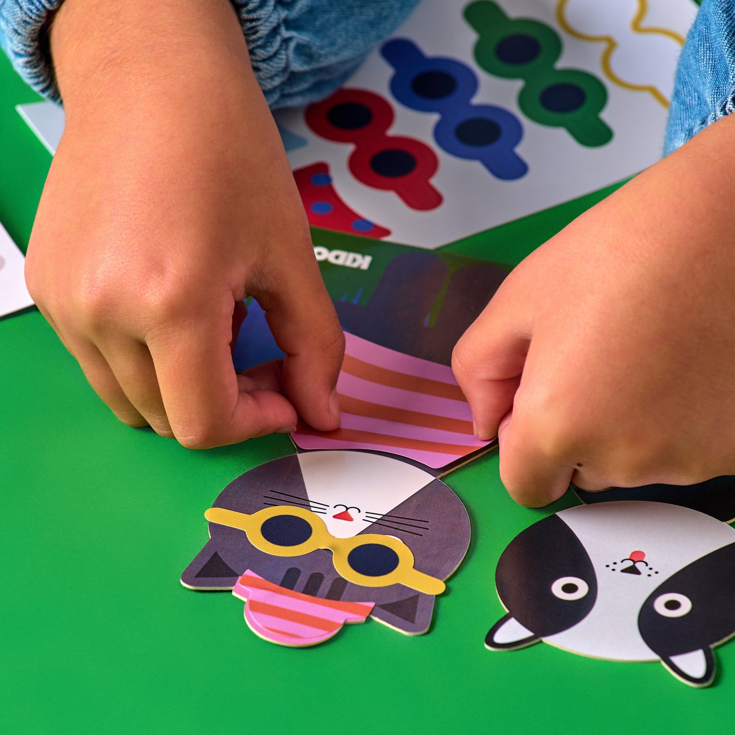 Kidoki Animal Dress-Up Stickers