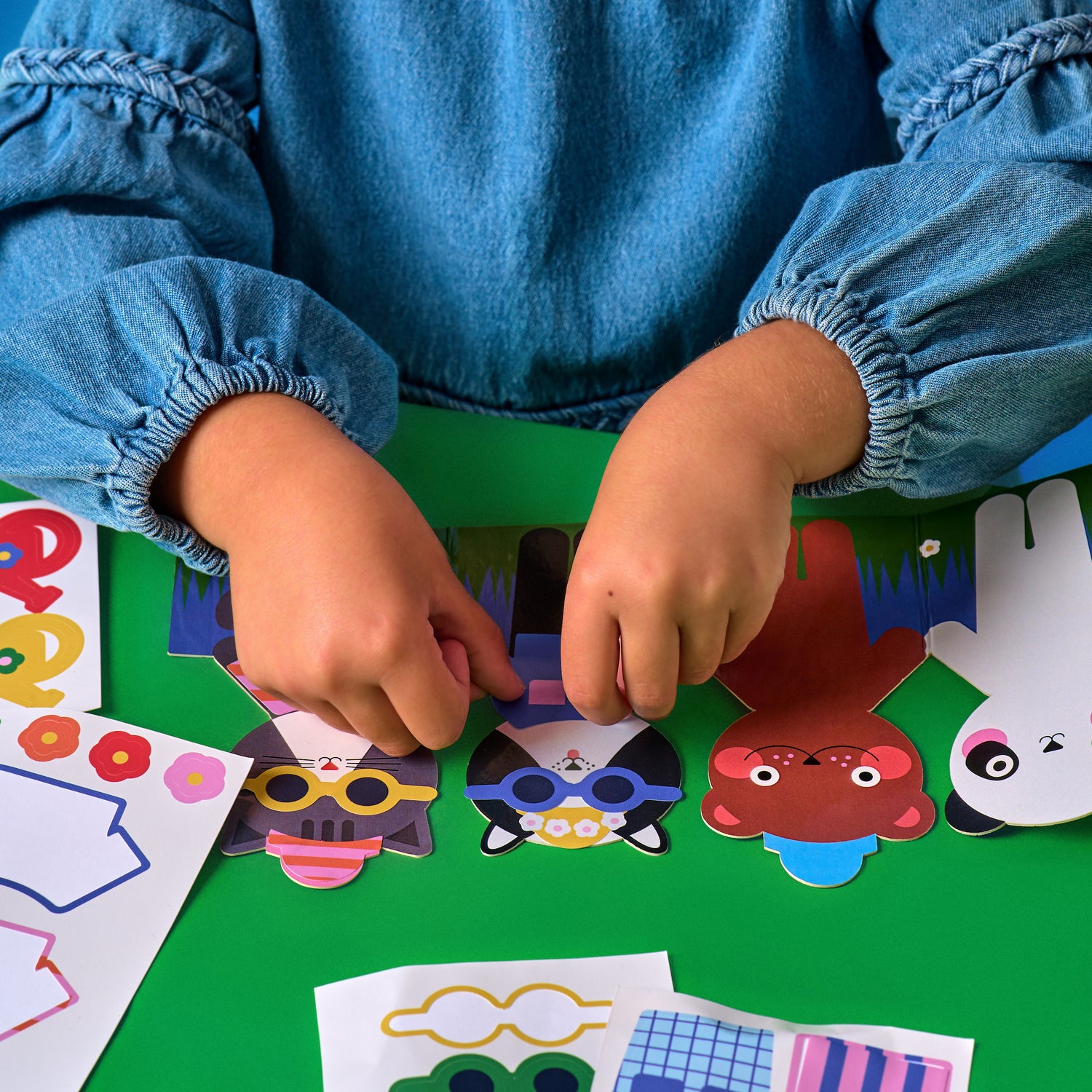 Kidoki Animal Dress-Up Stickers