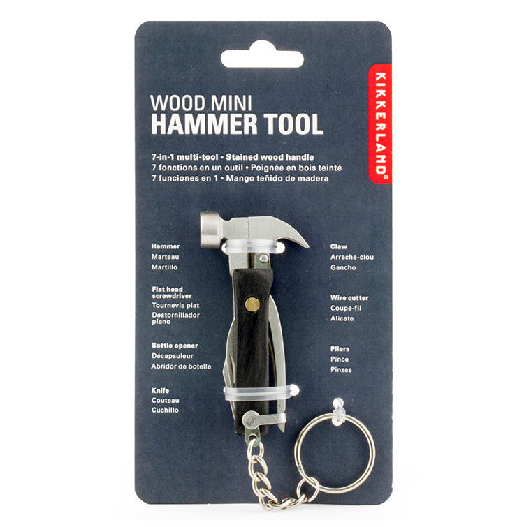 Wood Mini Hammer Tool Black