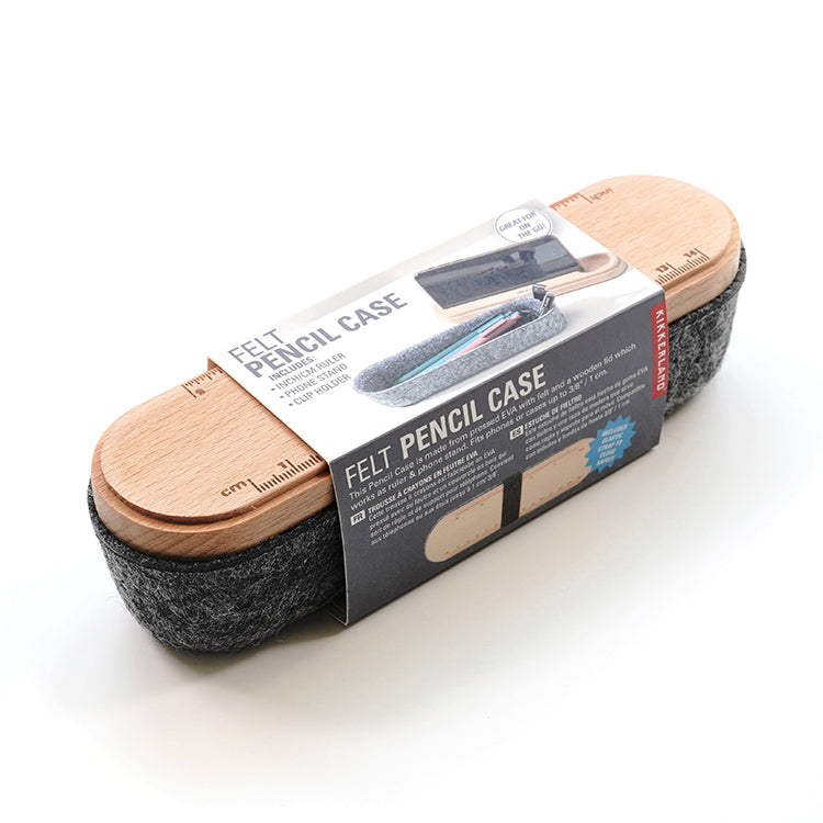 Felt Pencil Case and Phone Holder