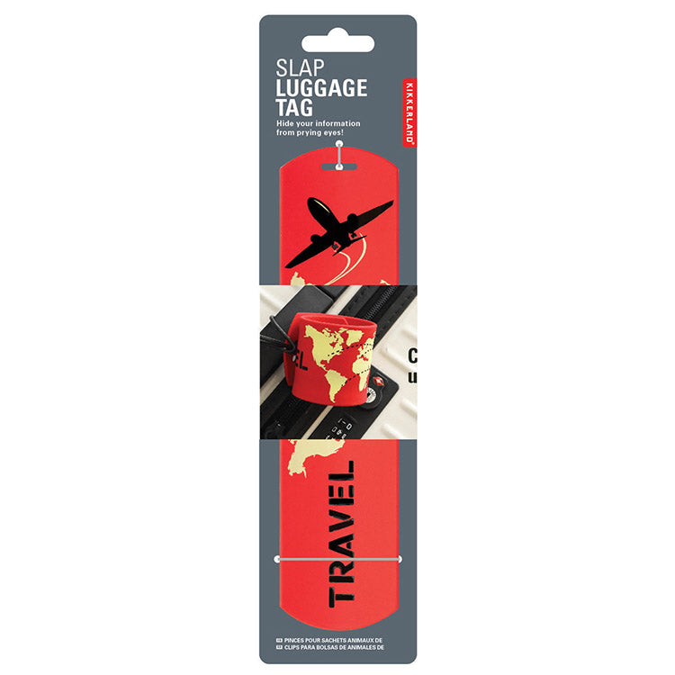 Red Slap Luggage Tag
