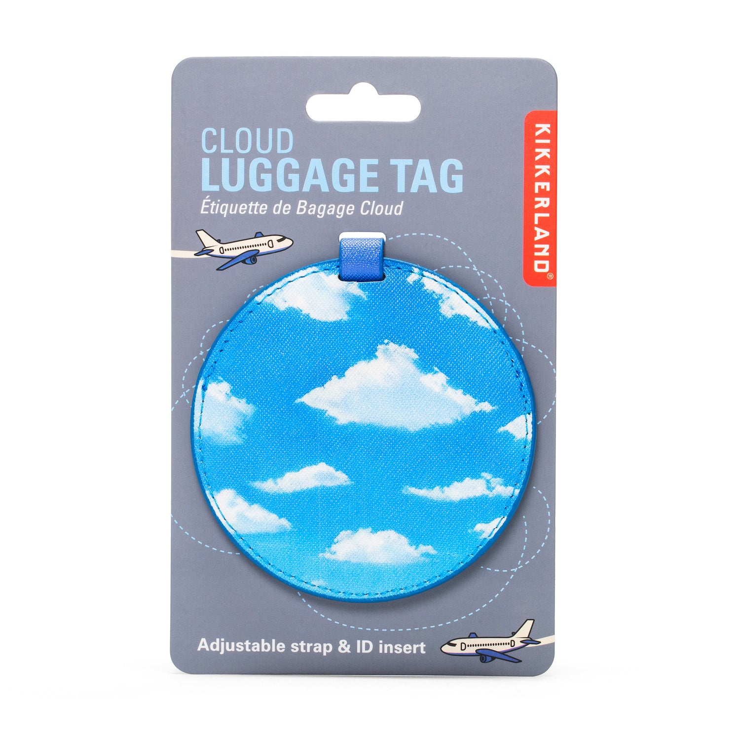 Cloud Luggage Tag