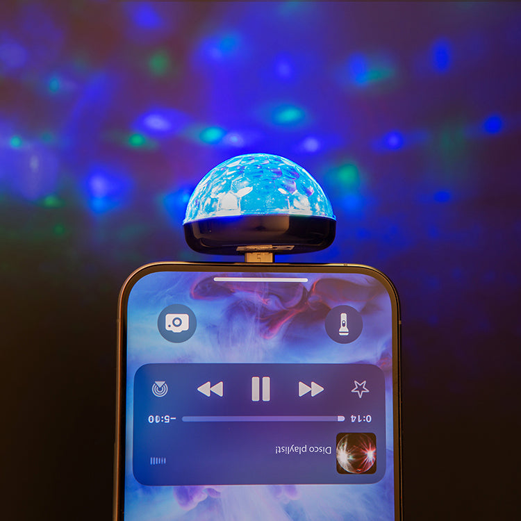 Type C Phone Disco Light