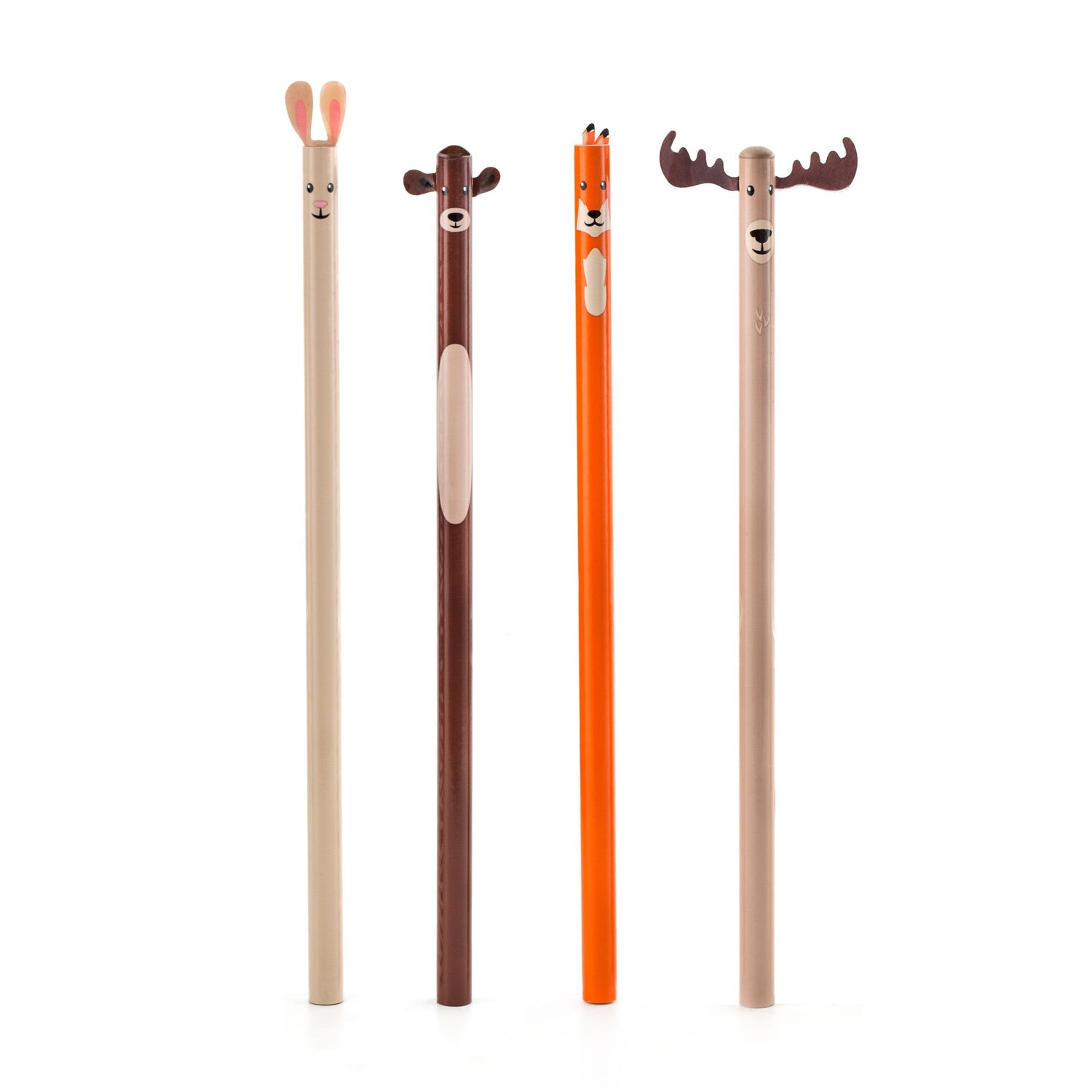 Woodland Pencil Set Of 4