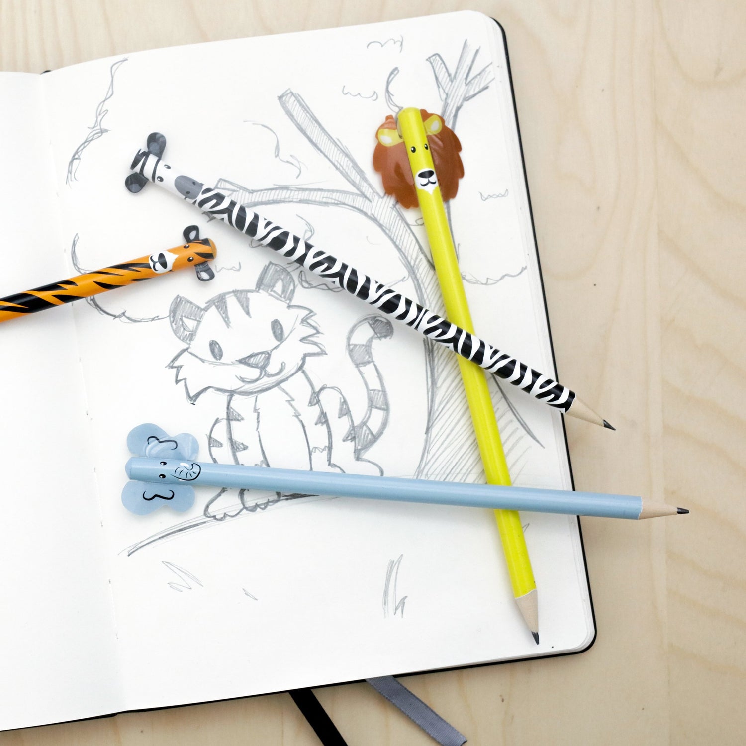 Safari Animal Pencils