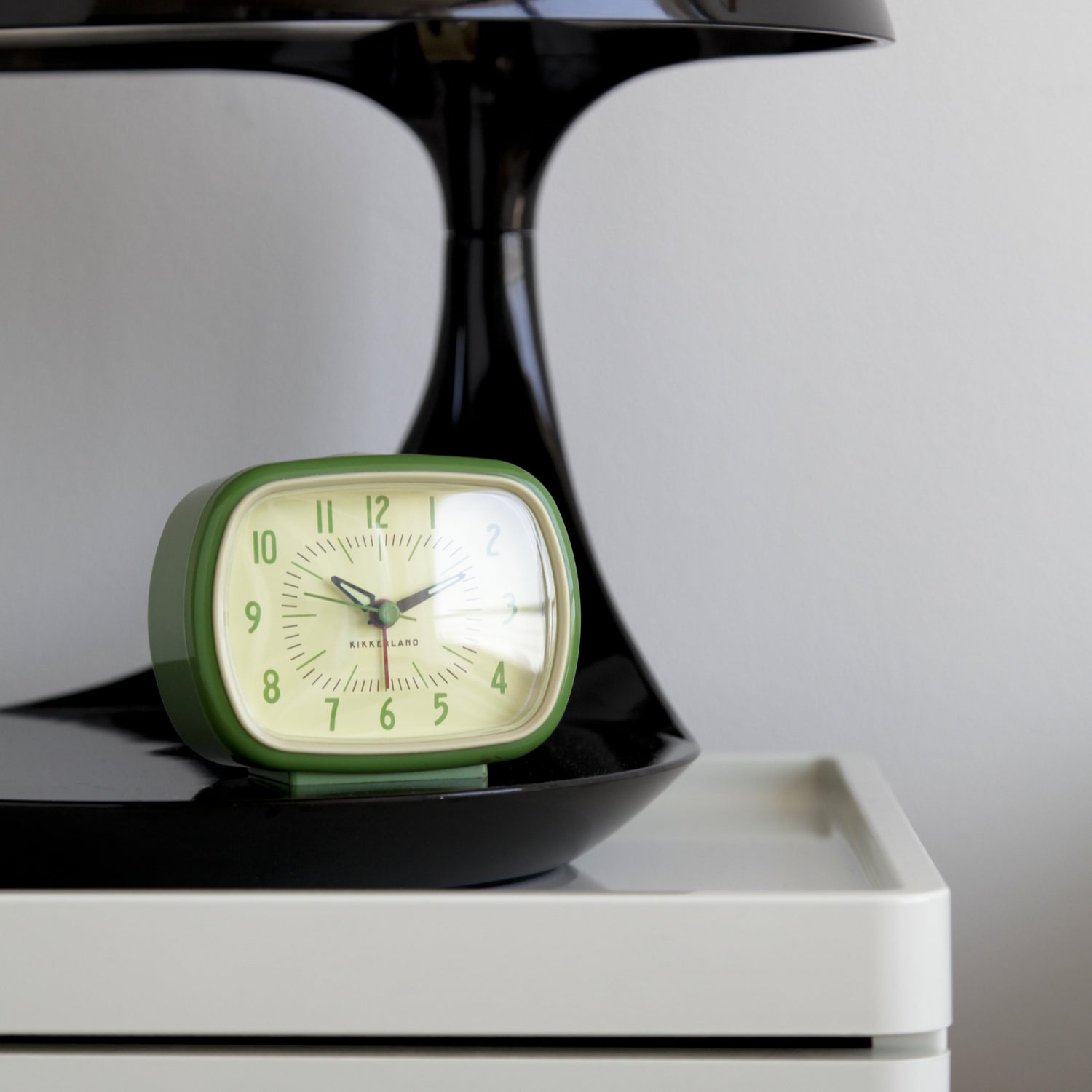 Green Retro Alarm Clock