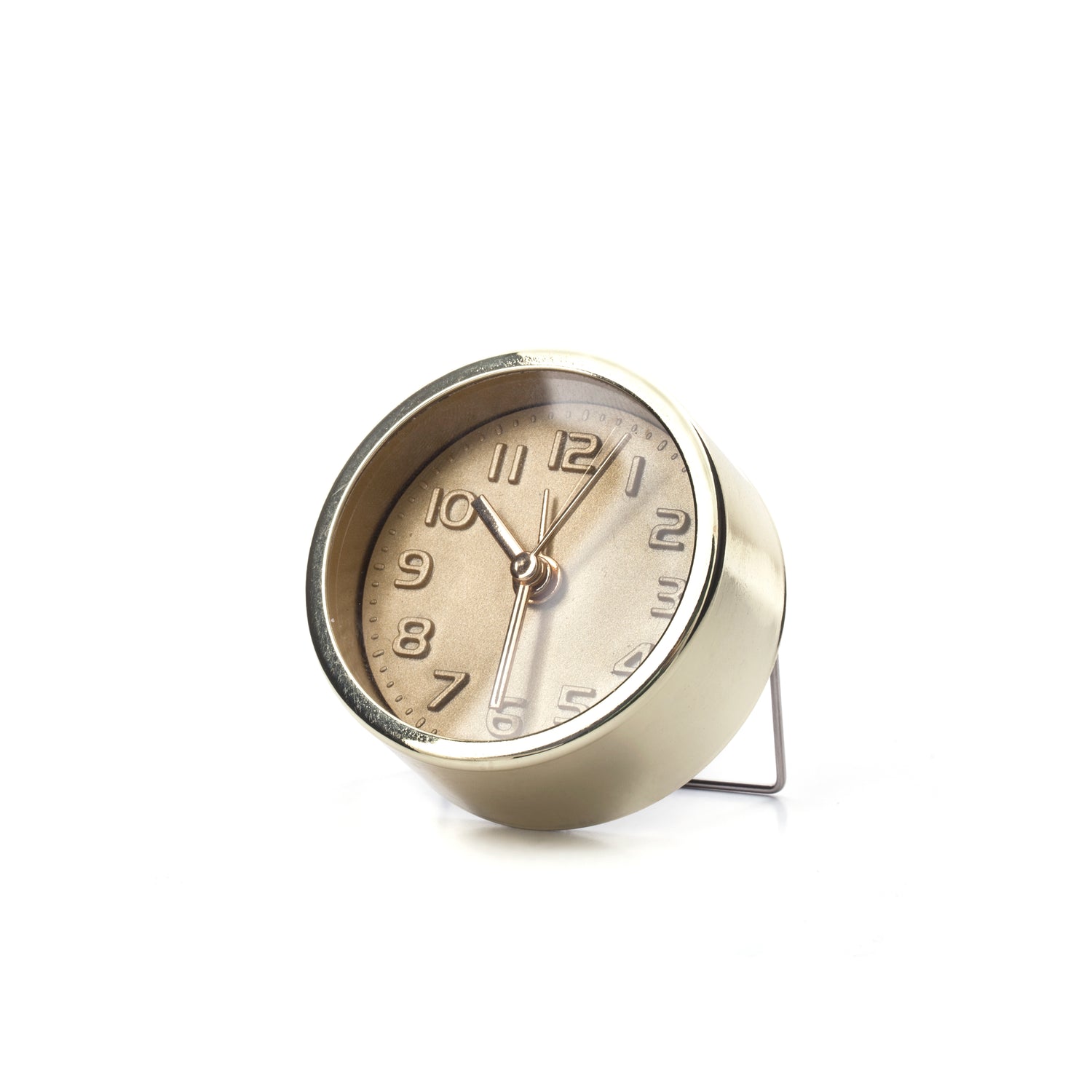 Gold and Copper Alarm Clock
