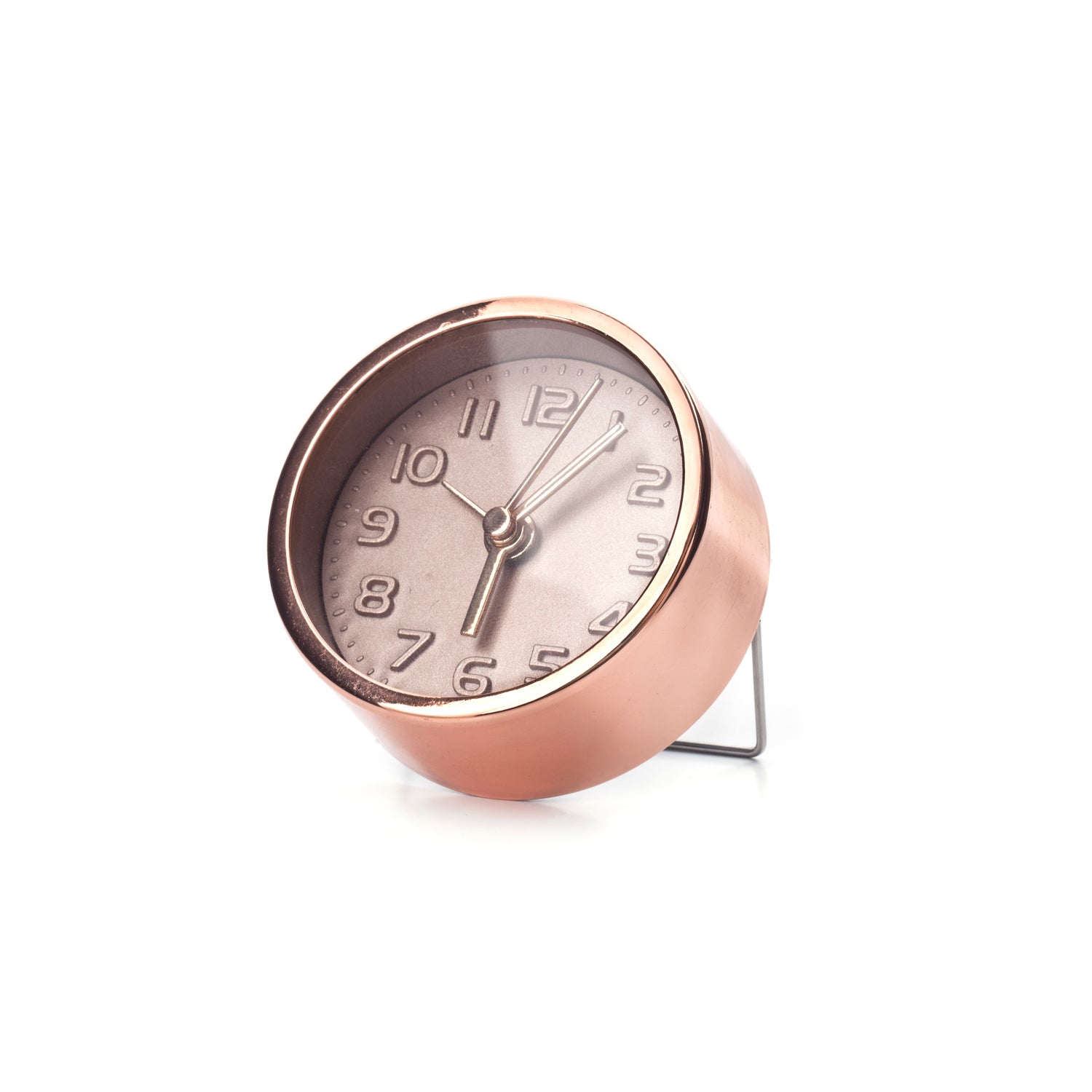 Gold and Copper Alarm Clock