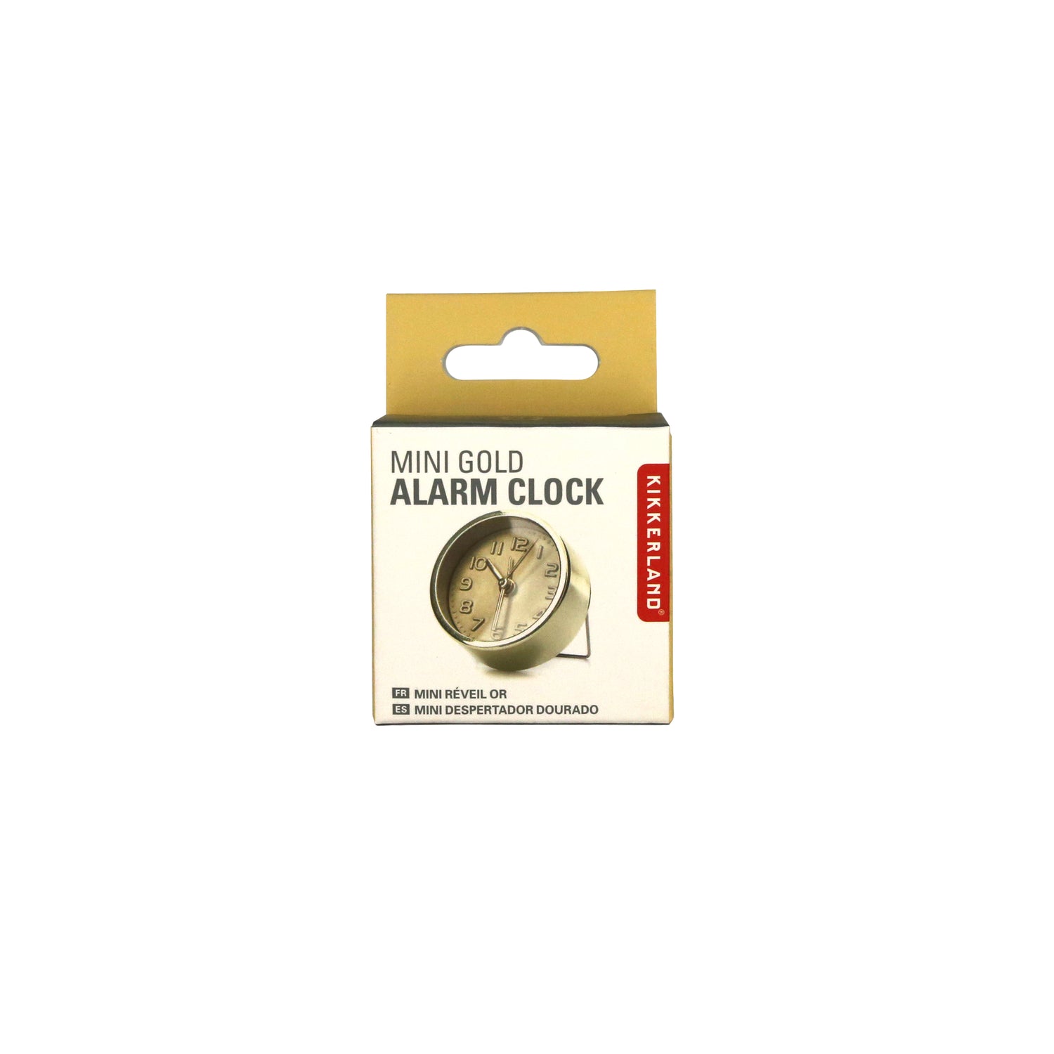 Gold and Copper Alarm Clock