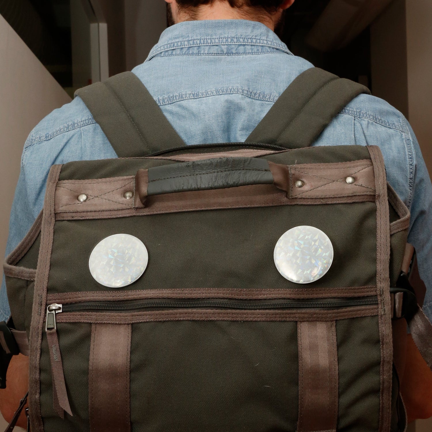 Fiets Reflective Buttons