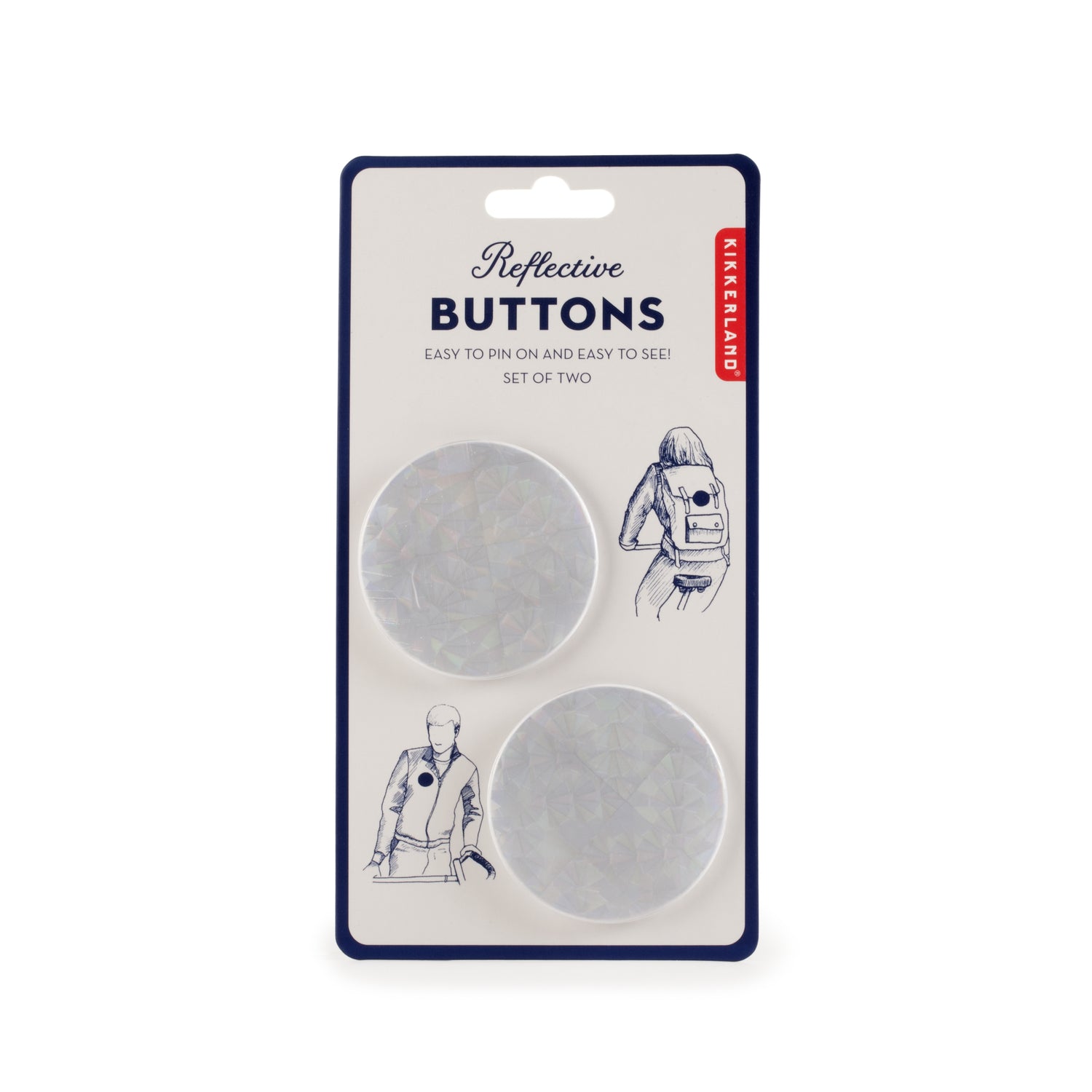 Fiets Reflective Buttons