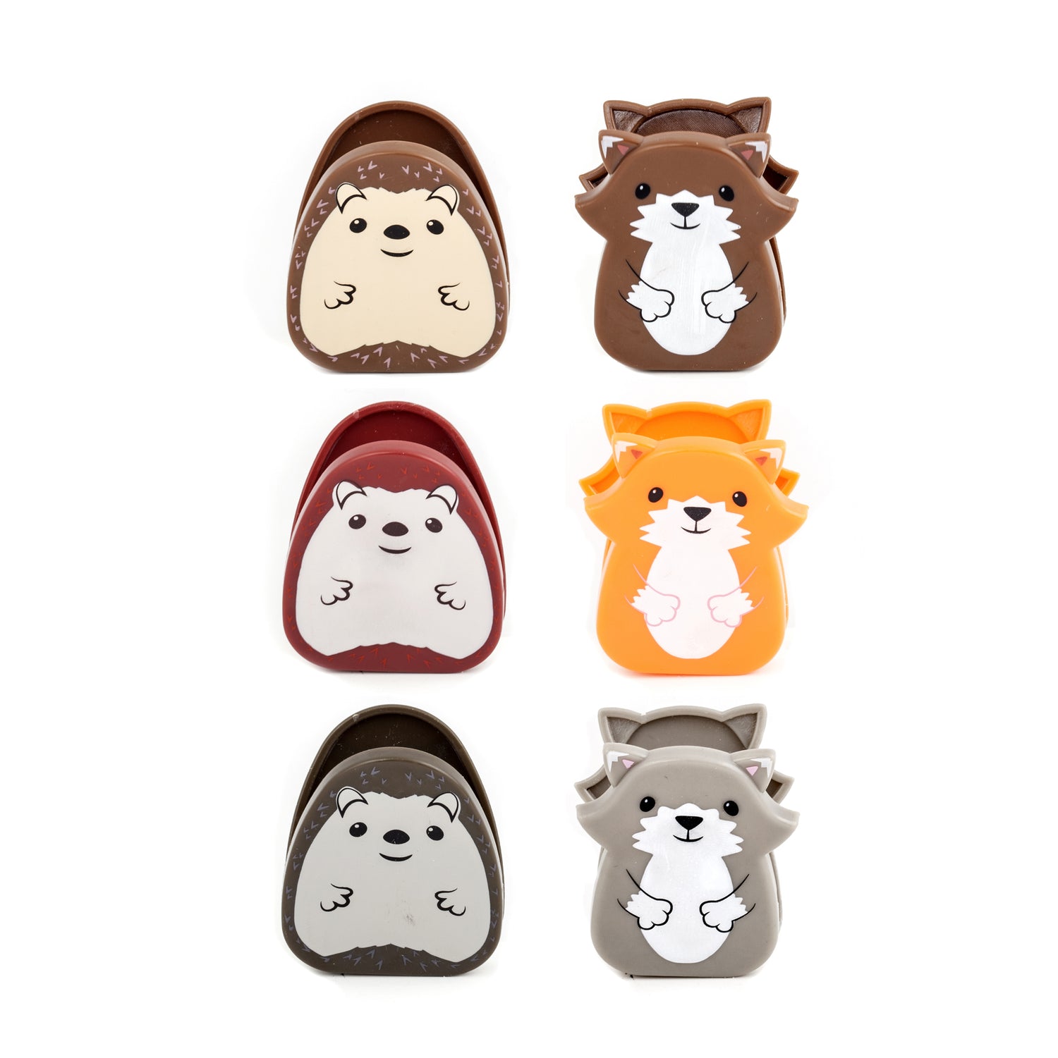 Woodland Bag Clips Set Of 6