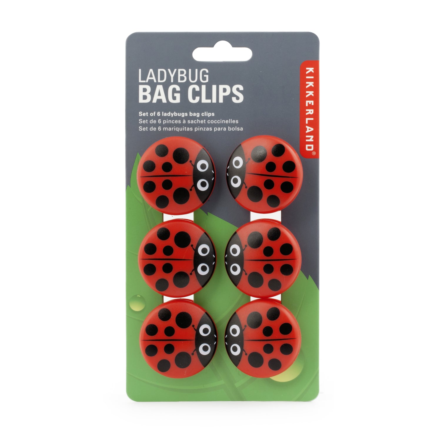 Bag Clips Ladybug