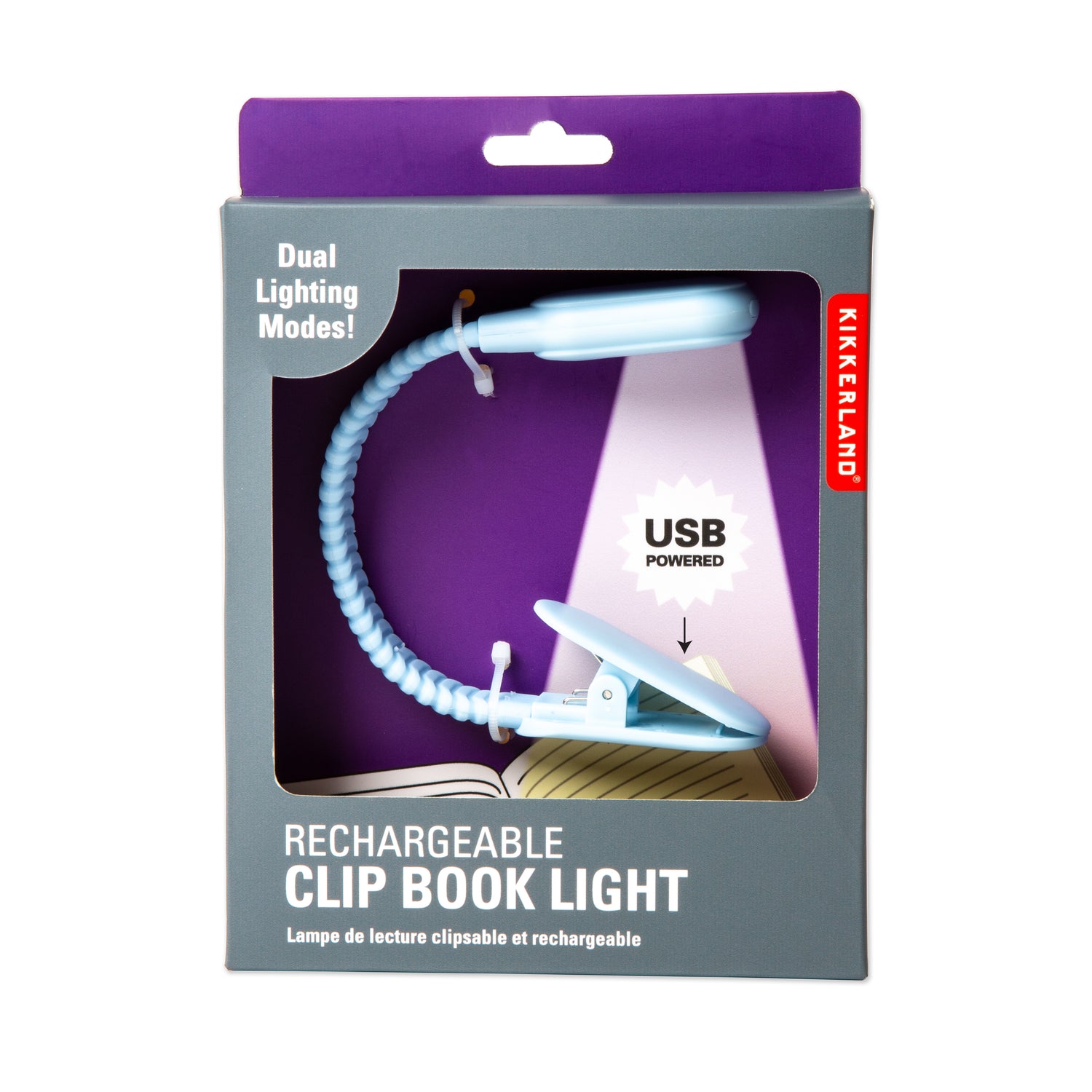 Rechargable Booklight Blue