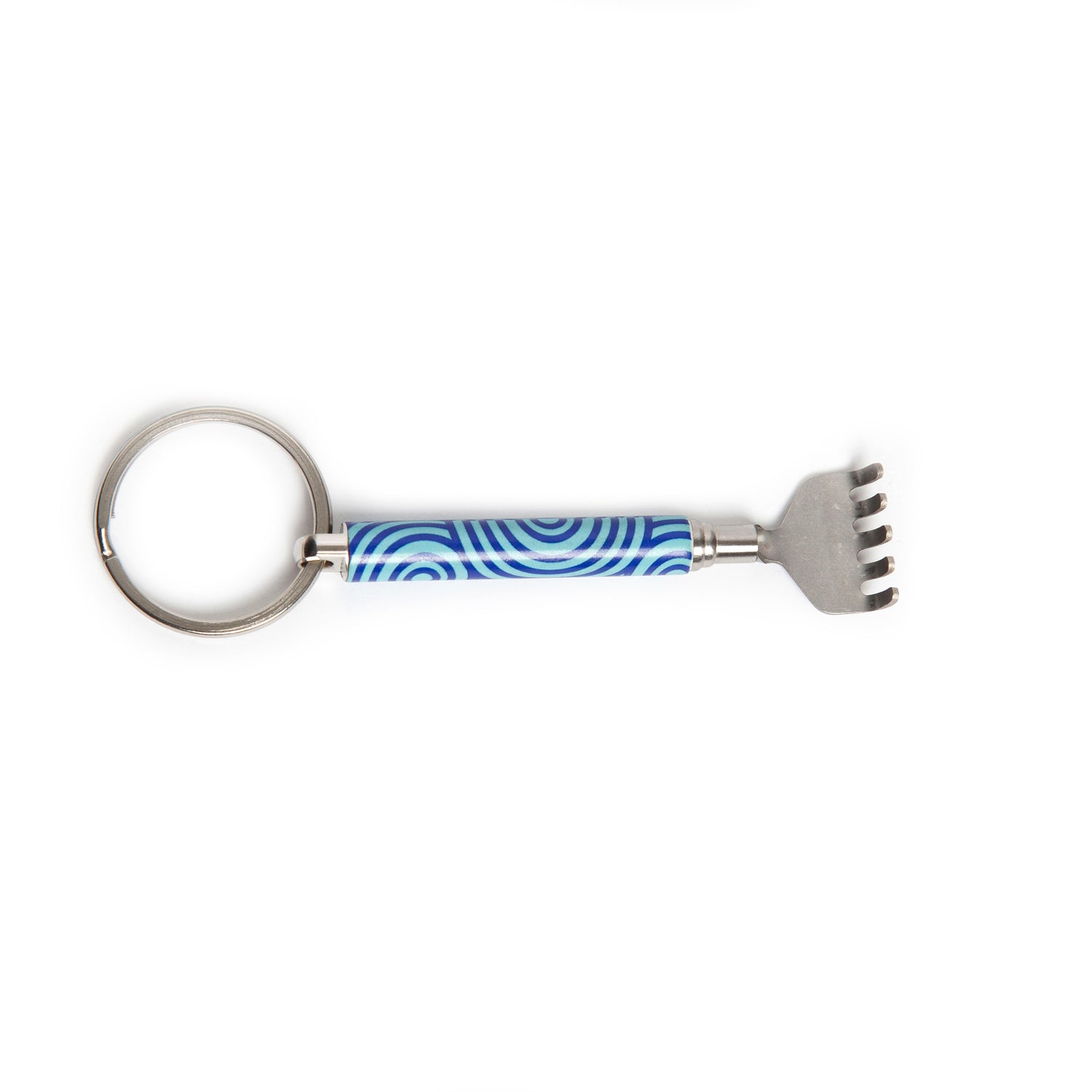 Keychain Pattern Mini Back Scratcher