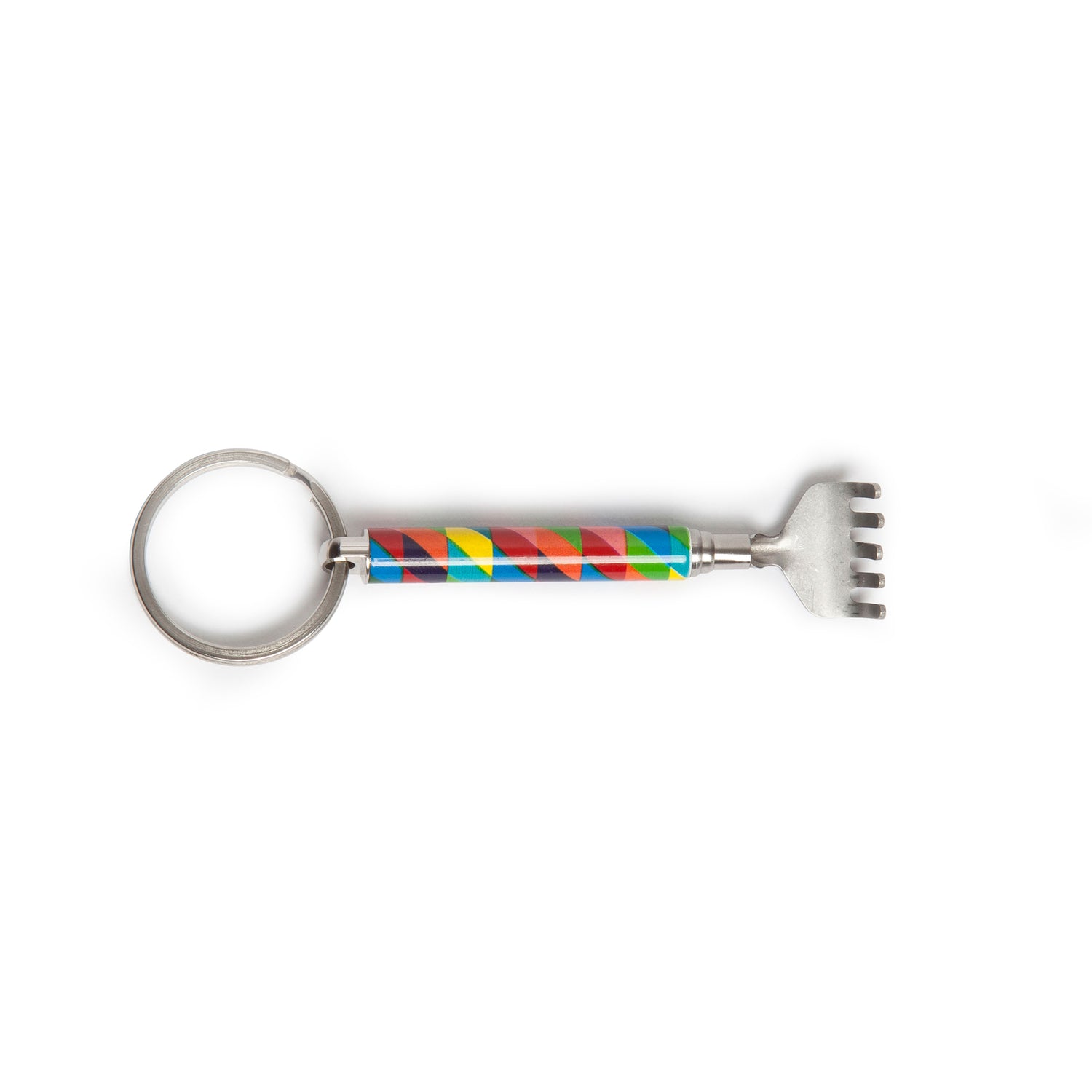 Keychain Pattern Mini Back Scratcher