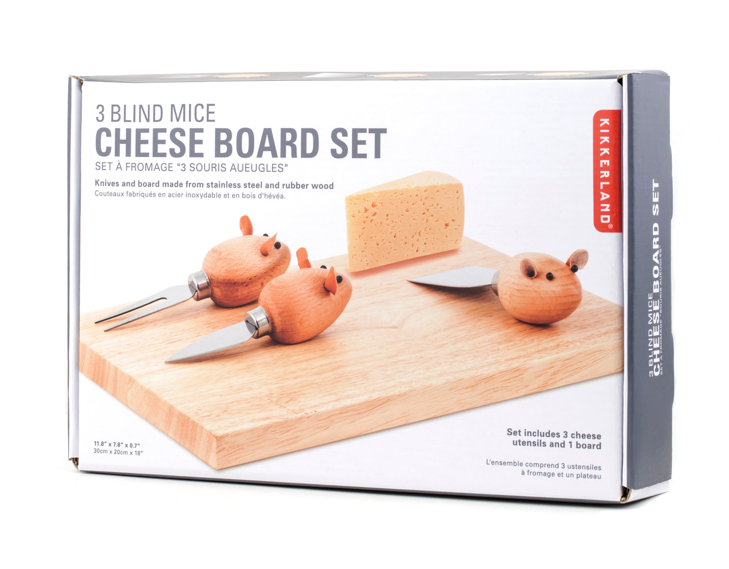 Mouse Cheese Board Set