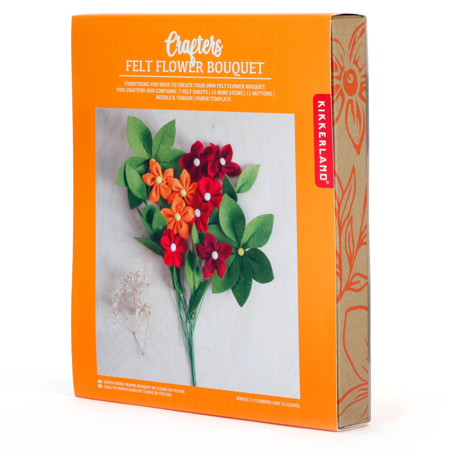 Crafter's Diy Felt Flower Bouquet